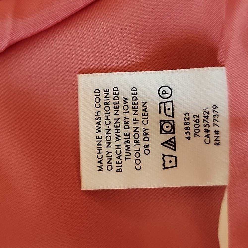 NWT Ann Taylor Women's Pleated Vibrant Coral Skirt SZ 6 - Picture 8 of 8